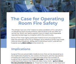 Case for OR Fire Safety
